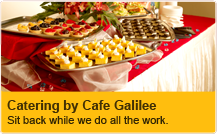Catering by Cafe Galilee